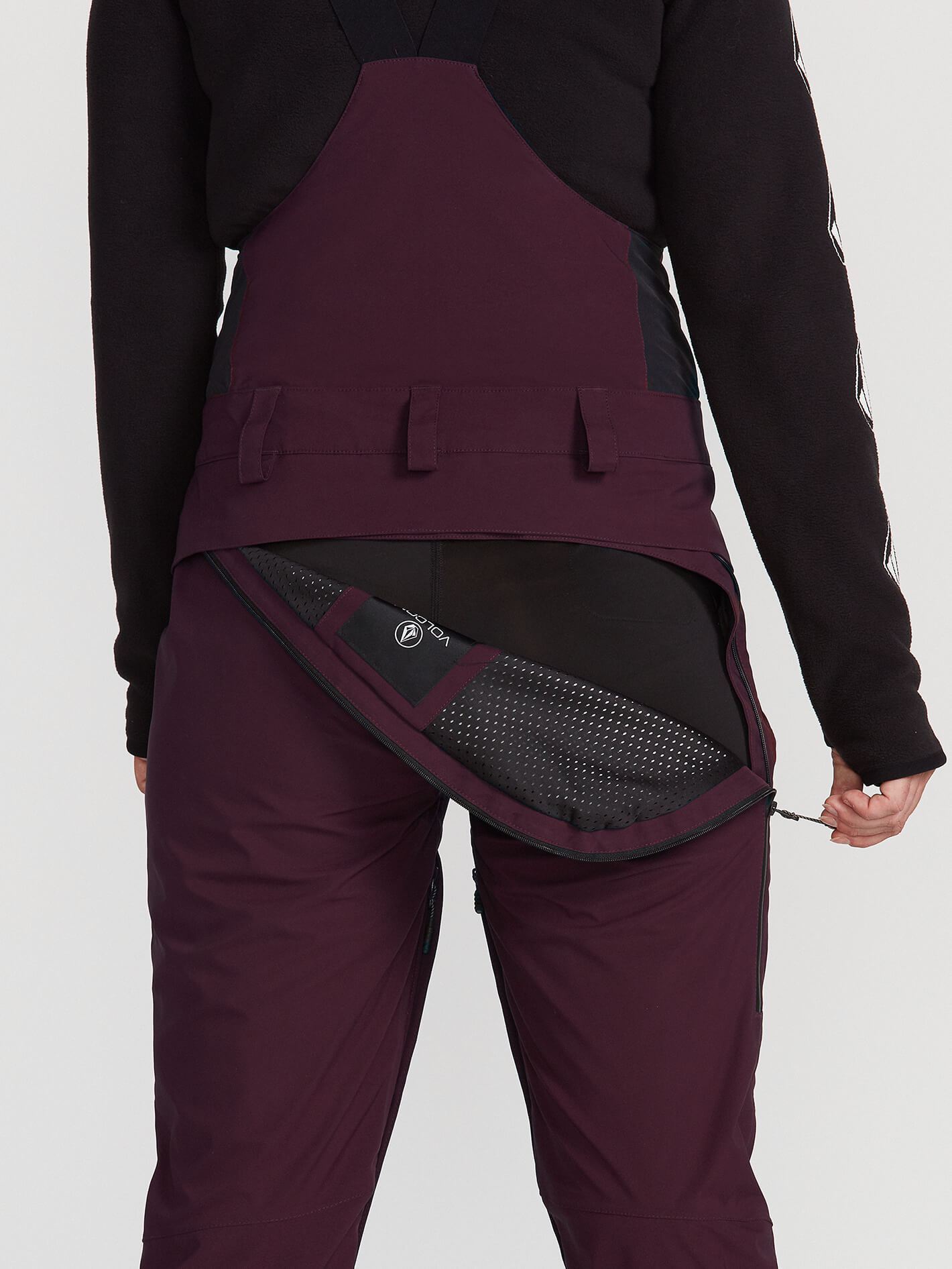 Womens Elm Gore-Tex Bib Overall - Black
