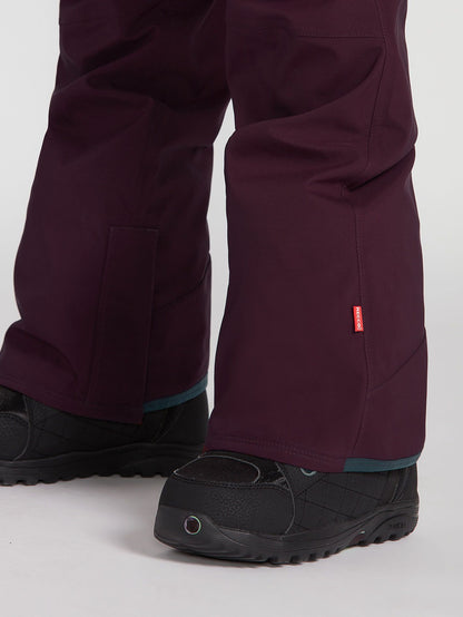 Womens Elm Gore-Tex Bib Overall - Merlot