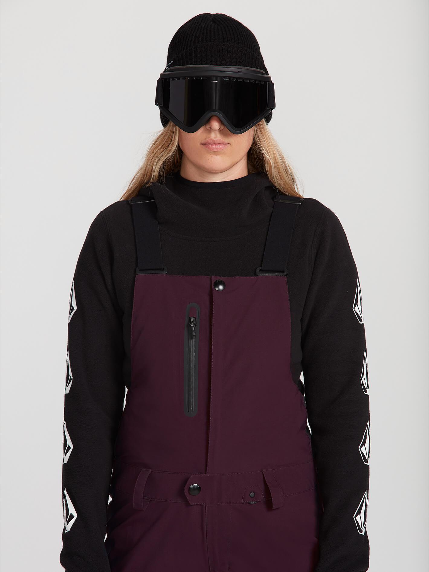 Womens Elm Gore-Tex Bib Overall - Merlot