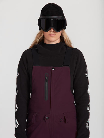 Womens Elm Gore-Tex Bib Overall - Merlot