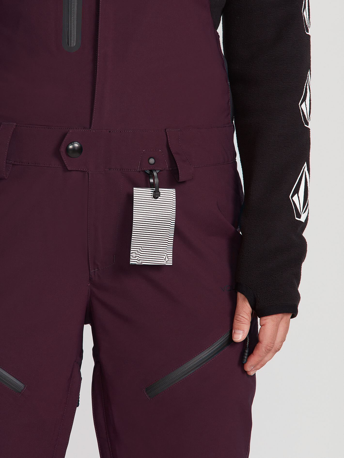 Womens Elm Gore-Tex Bib Overall - Merlot