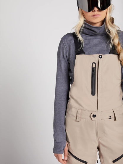 Womens Elm Gore-Tex Bib Overall - Sand Brown