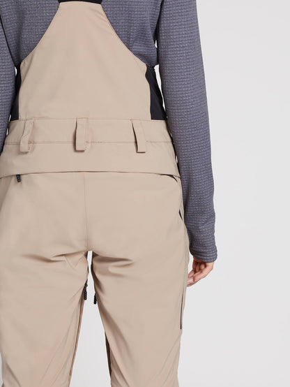 Womens Elm Gore-Tex Bib Overall - Sand Brown
