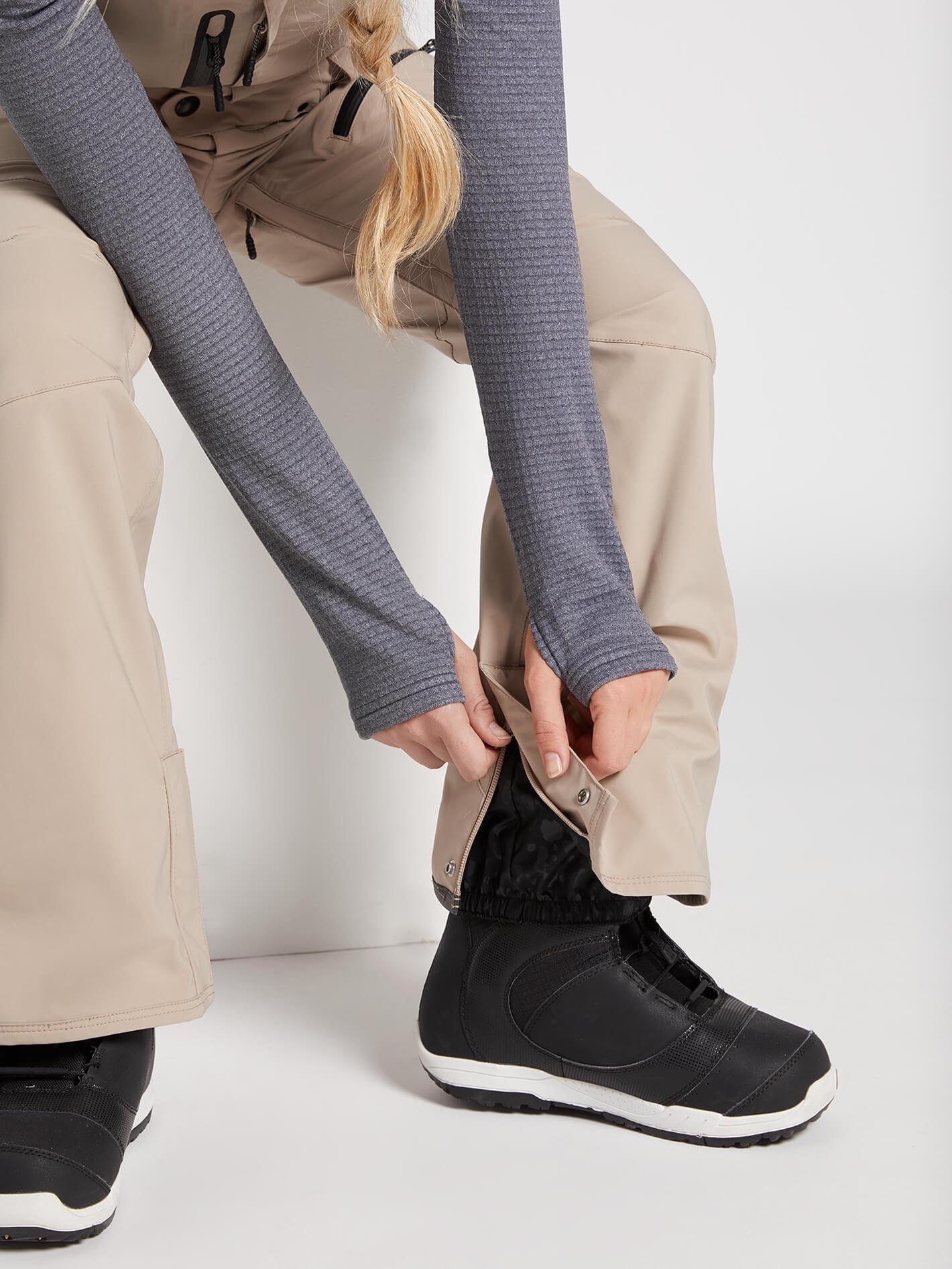 Womens Elm Gore-Tex Bib Overall - Sand Brown