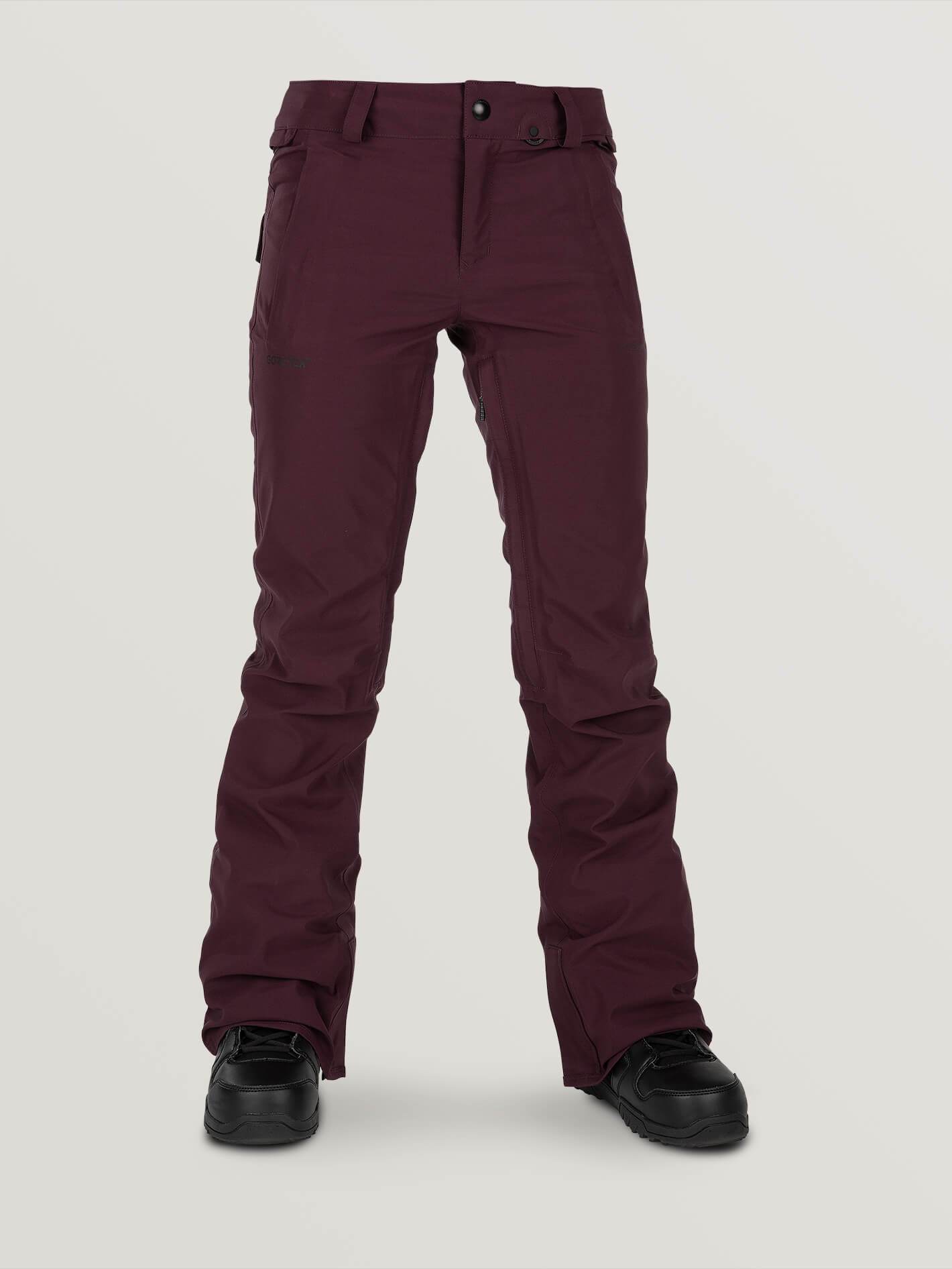 Womens Flor Strtch Gore-Tex Pants - Merlot