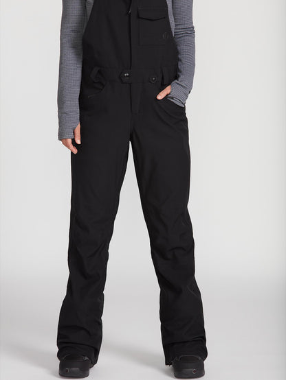 Womens Swift Bib Overall - Black
