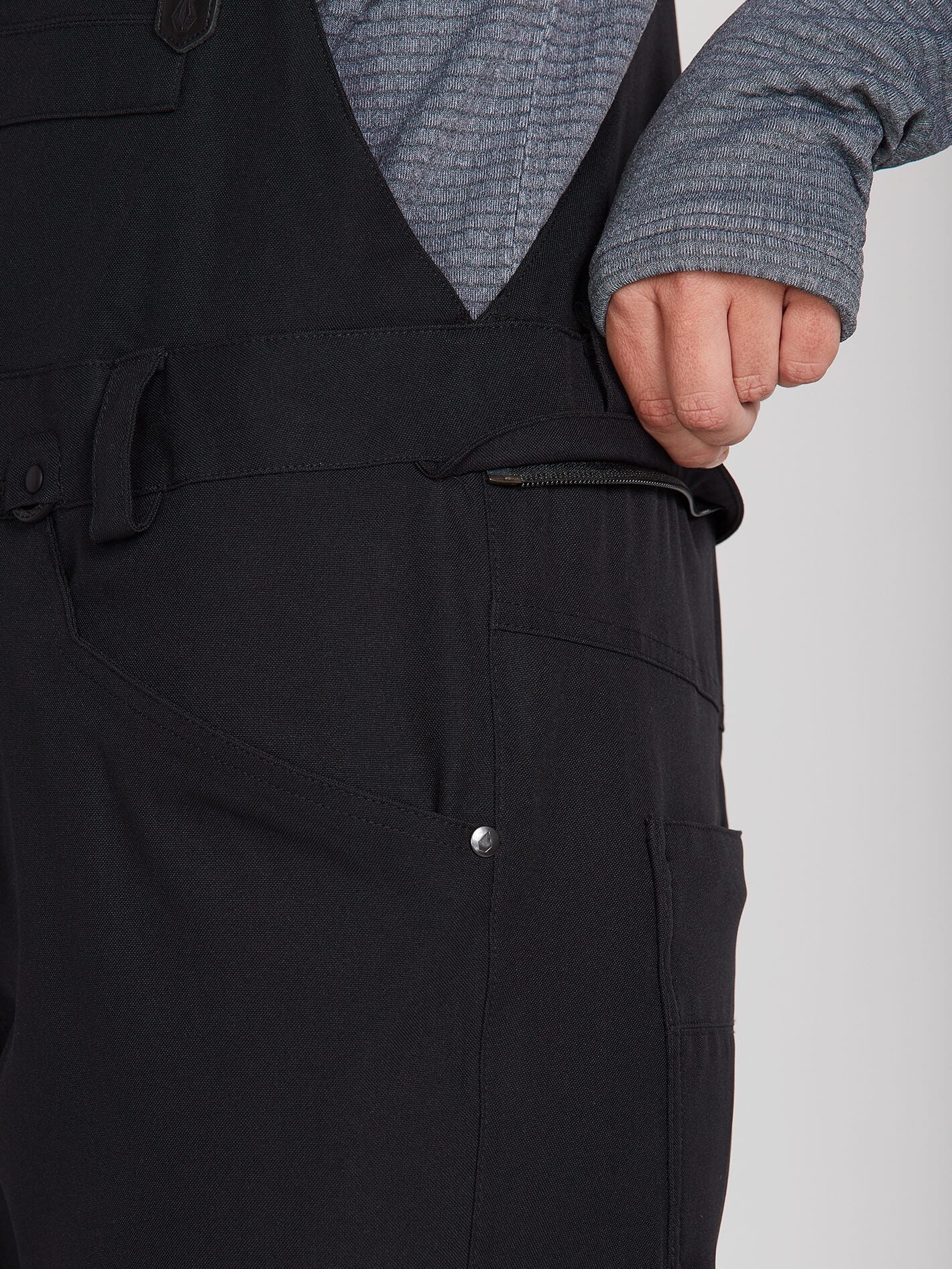 Womens Swift Bib Overall - Black