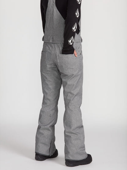 Womens Swift Bib Overall - Heather Grey