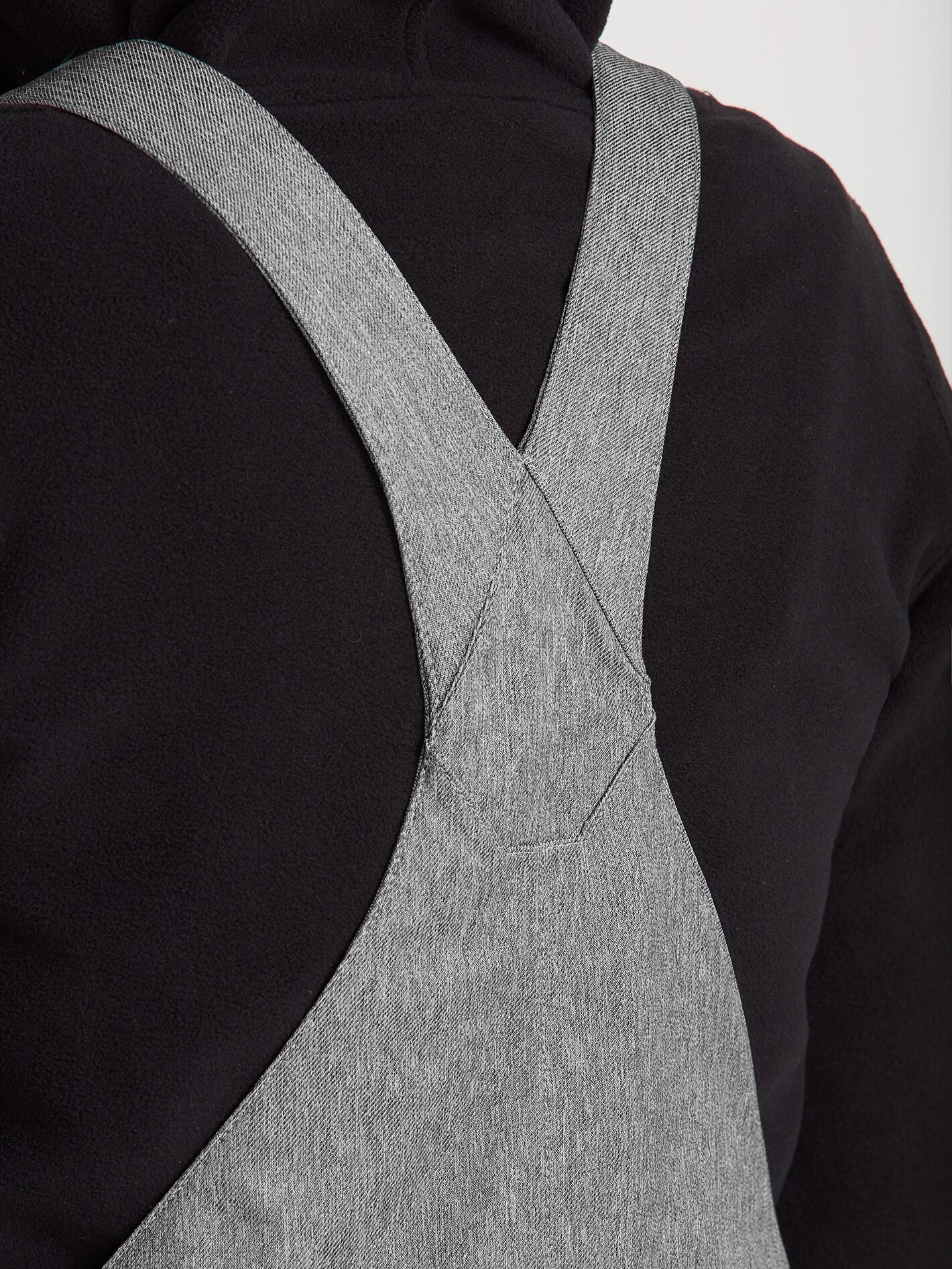 Womens Swift Bib Overall - Heather Grey
