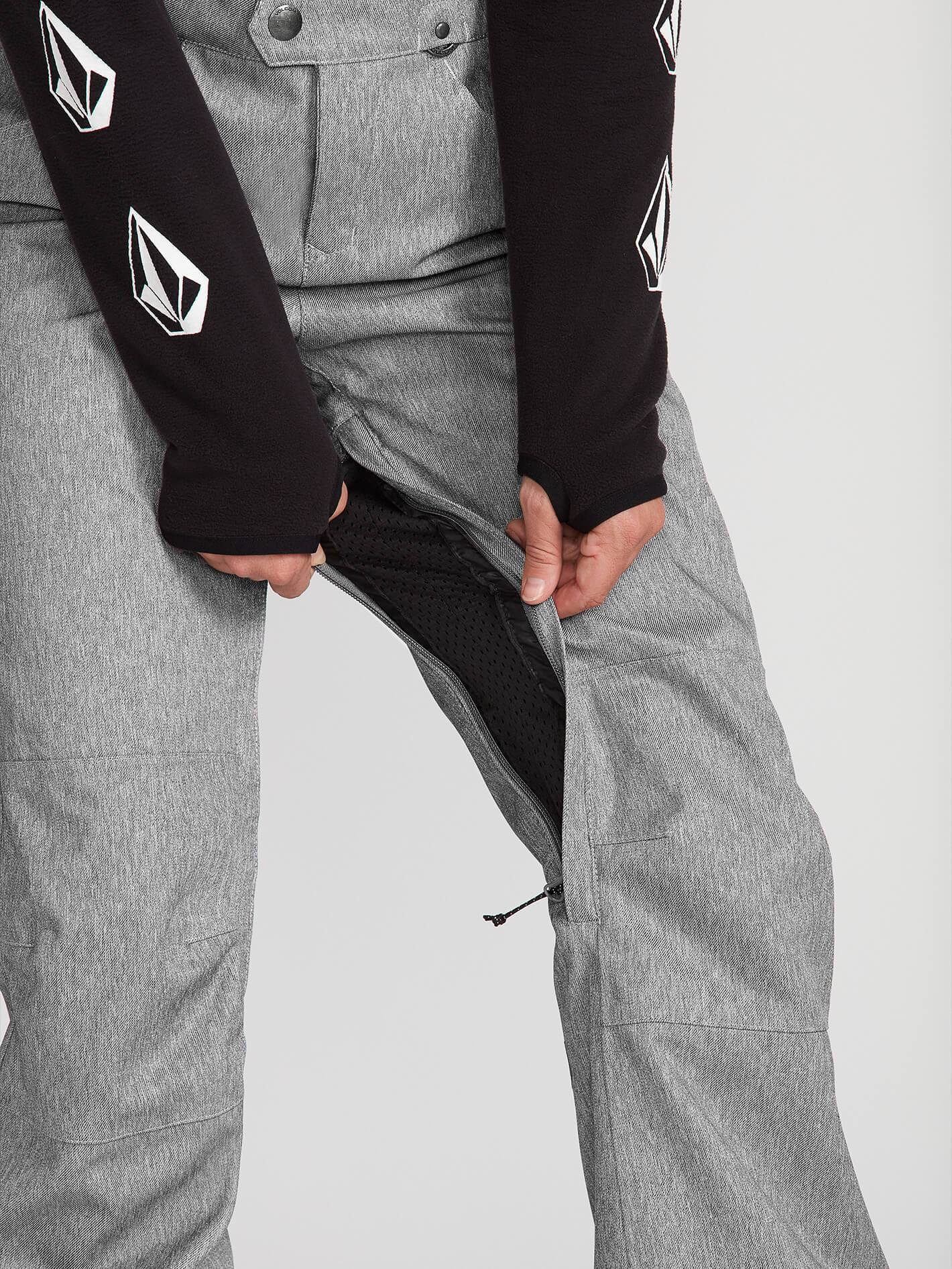 Womens Swift Bib Overall - Heather Grey