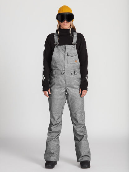 Womens Swift Bib Overall - Heather Grey