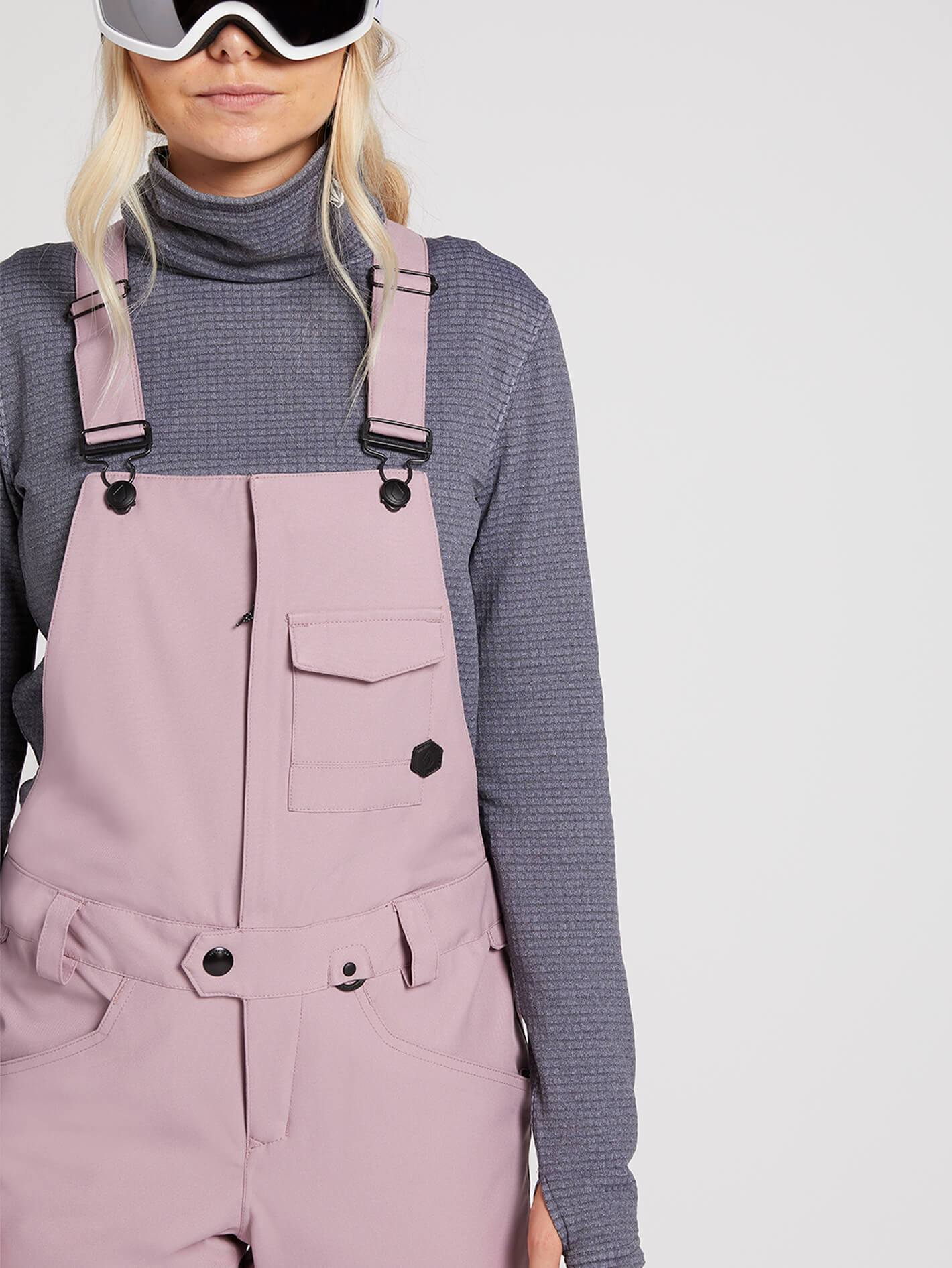 Womens Swift Bib Overall - Purple Haze