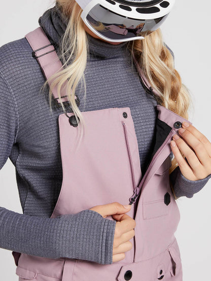 Womens Swift Bib Overall - Purple Haze
