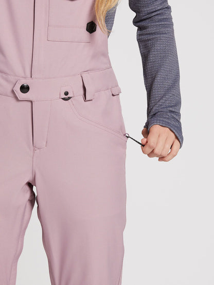 Womens Swift Bib Overall - Scarlet