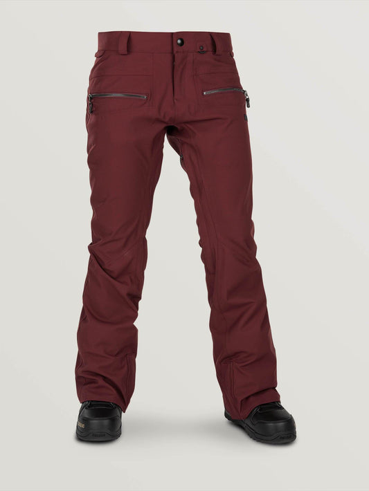 Womens Leo9.0 Stretch Pants - Scarlet