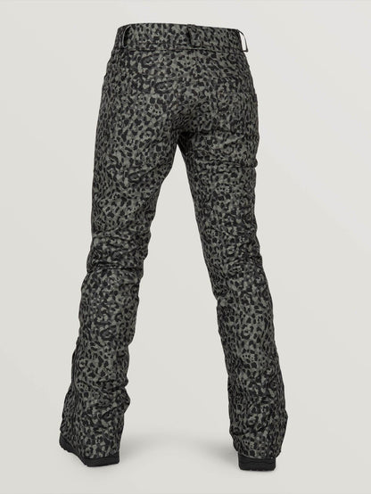 Womens Battle Stretch Pants - Leopard