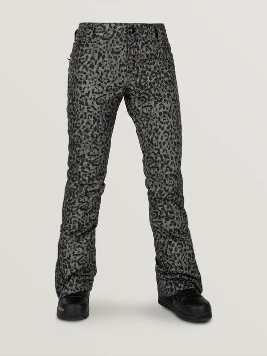 Womens Battle Stretch Pants - Leopard