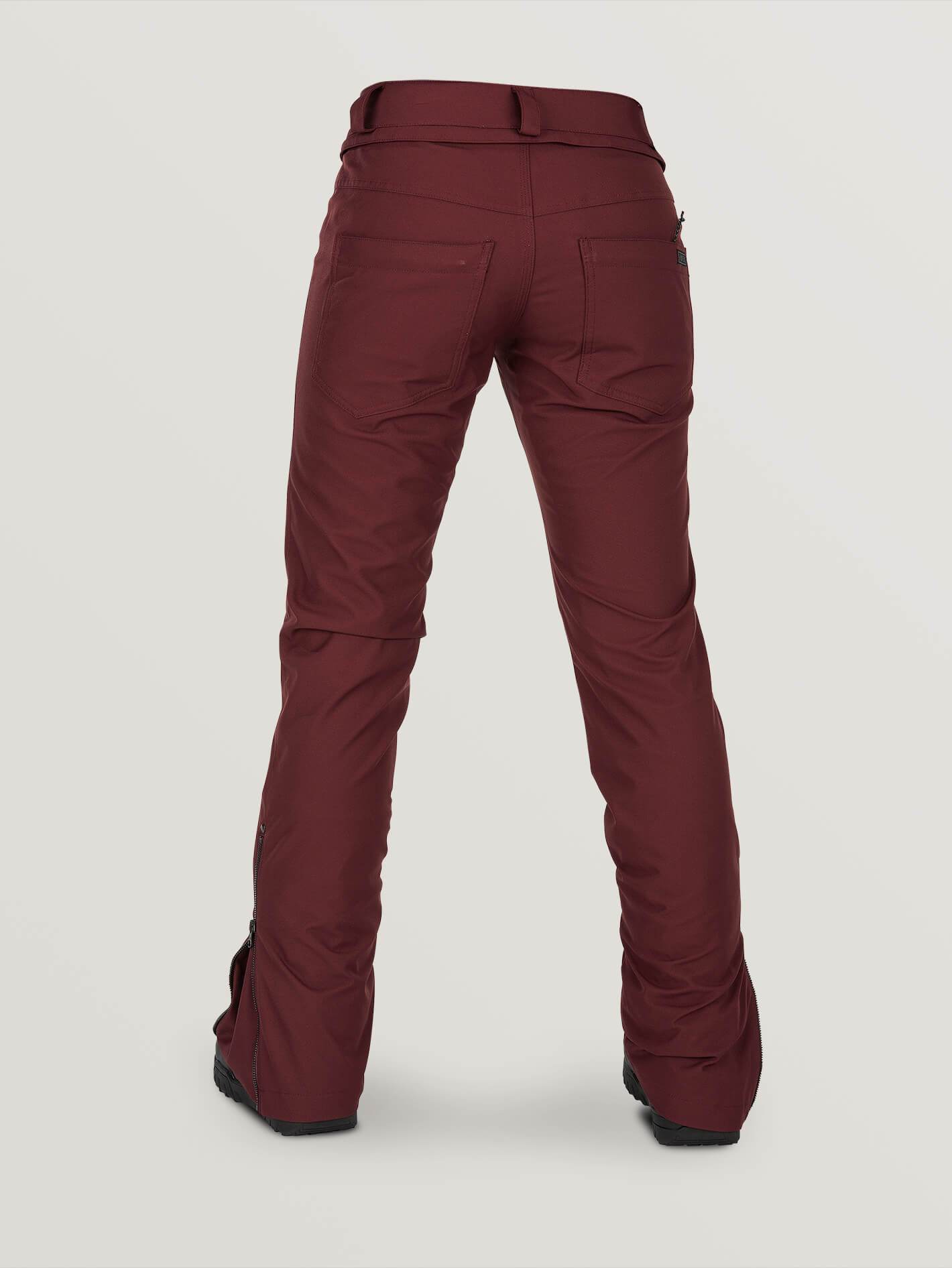 Womens Battle Stretch Pants - Scarlet