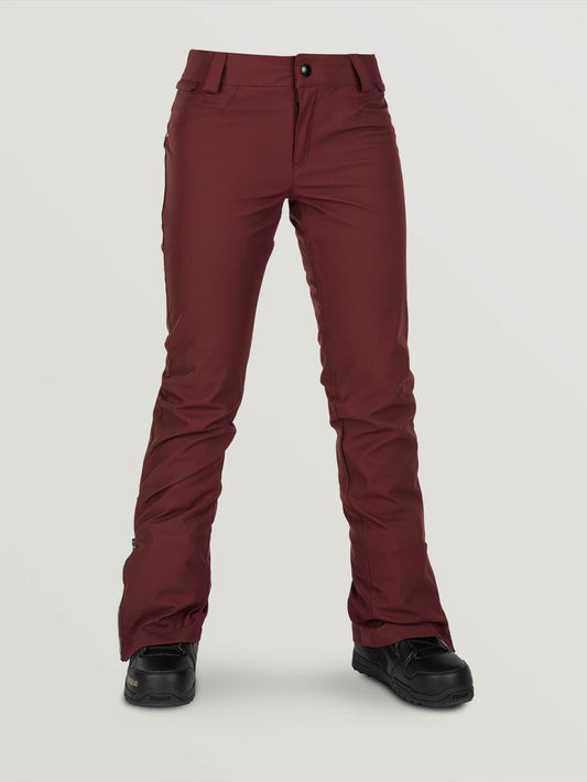 Womens Battle Stretch Pants - Scarlet