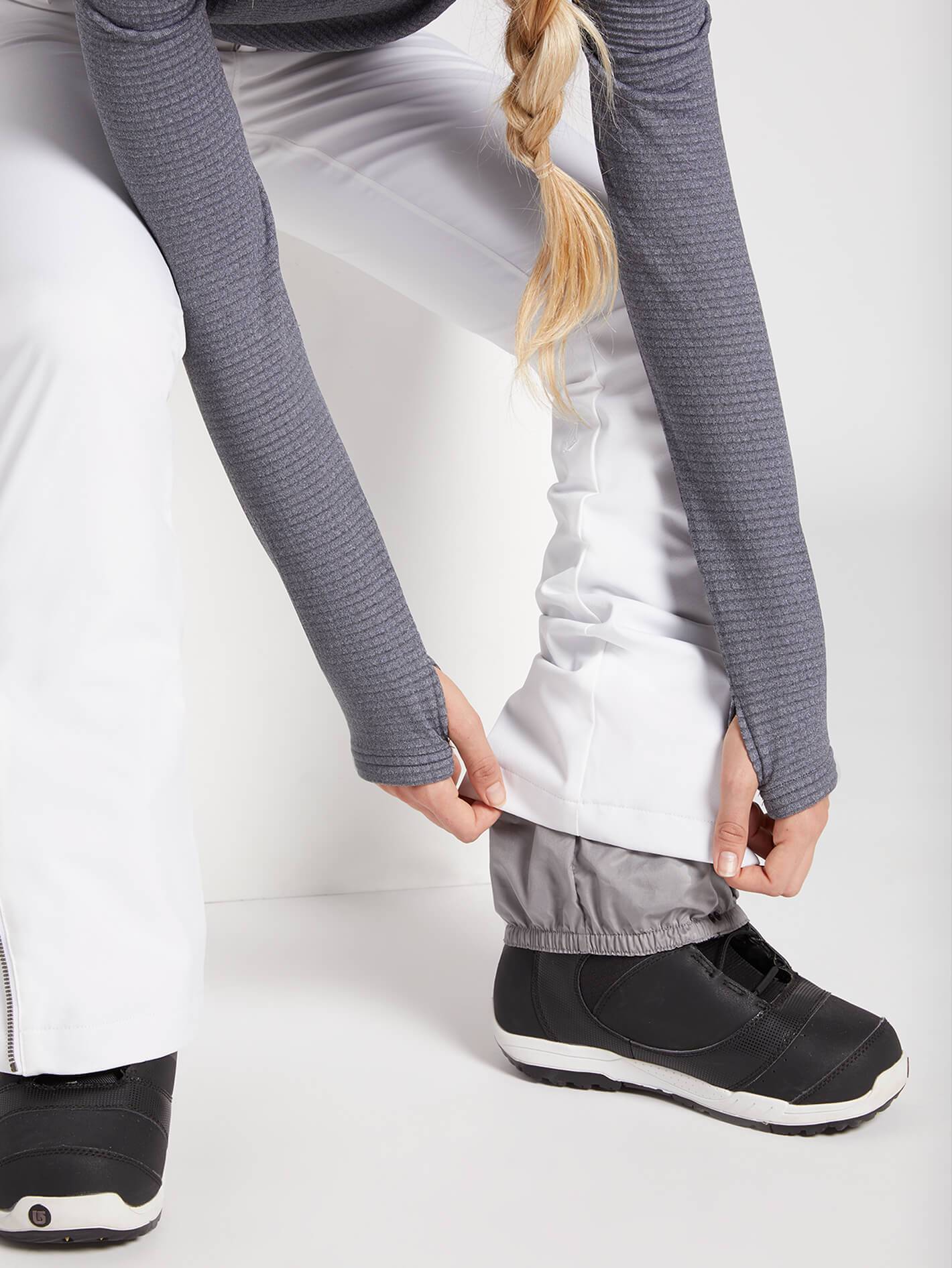 Womens Battle Stretch Pants - White