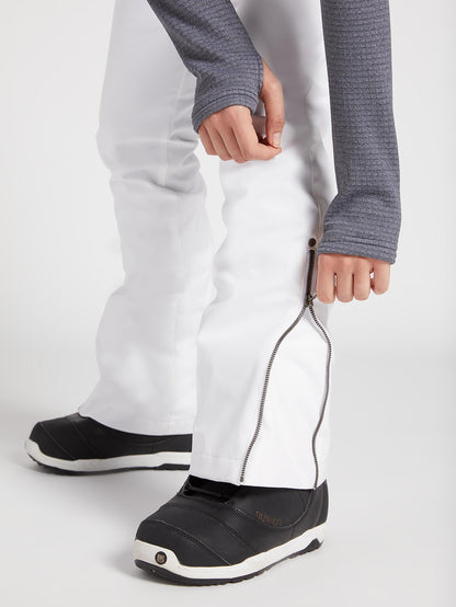 Womens Battle Stretch Pants - White
