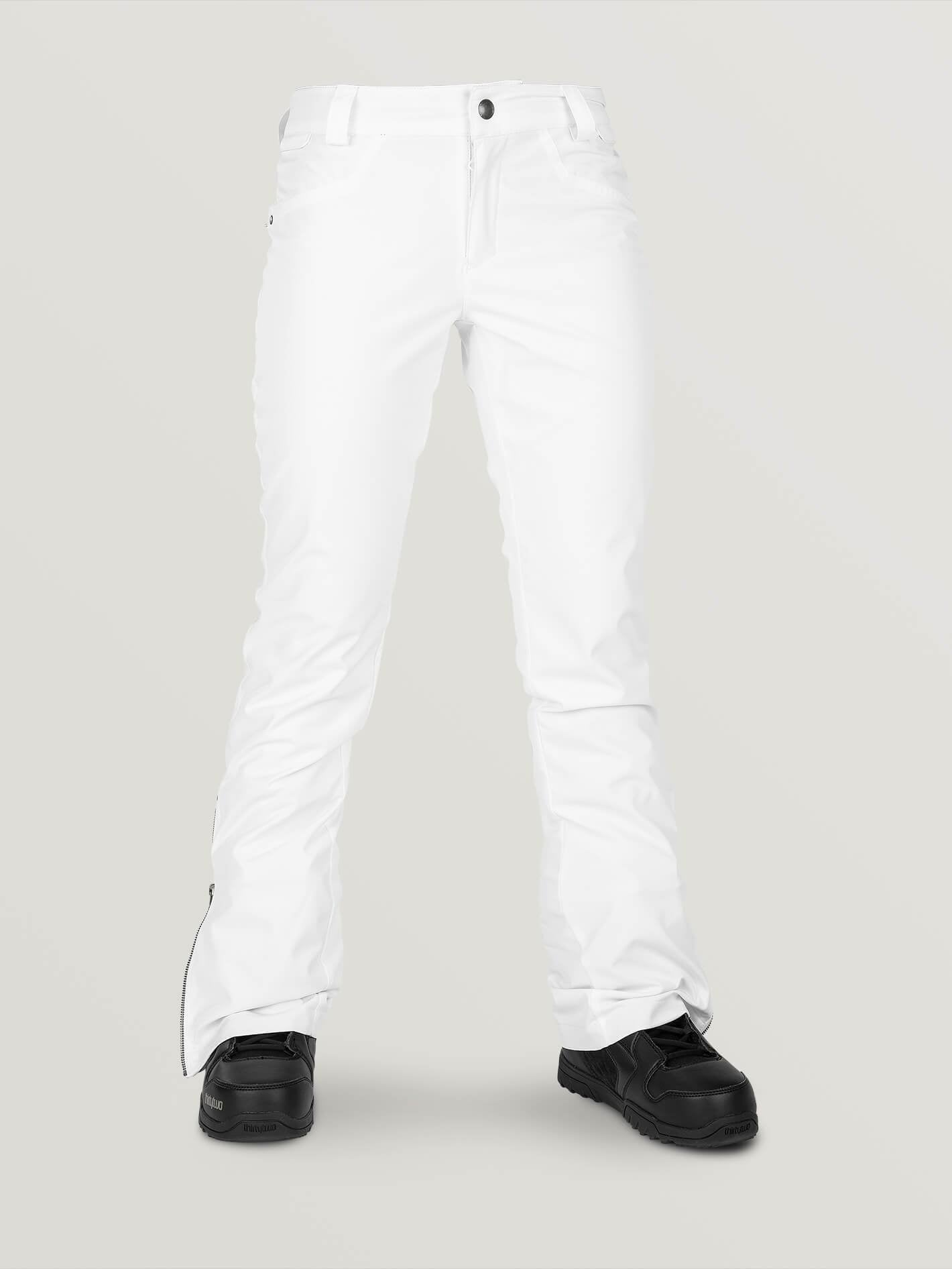 Womens Battle Stretch Pants - White