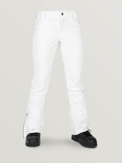 Womens Battle Stretch Pants - White