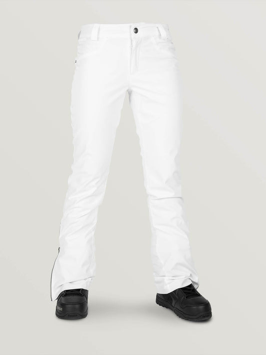 Womens Battle Stretch Pants - White