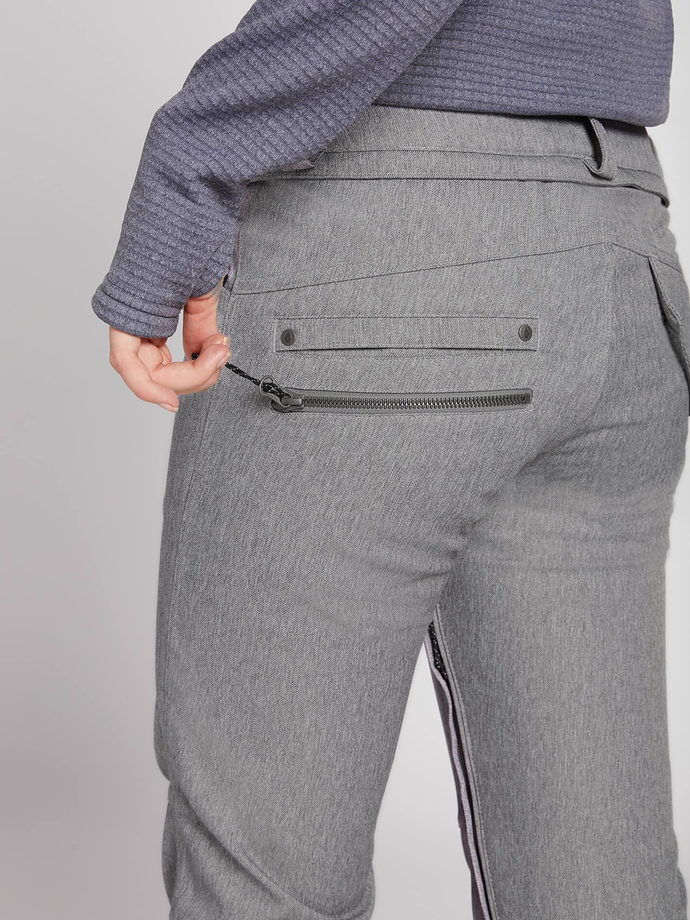 Womens Species Pants Short - Heather Grey