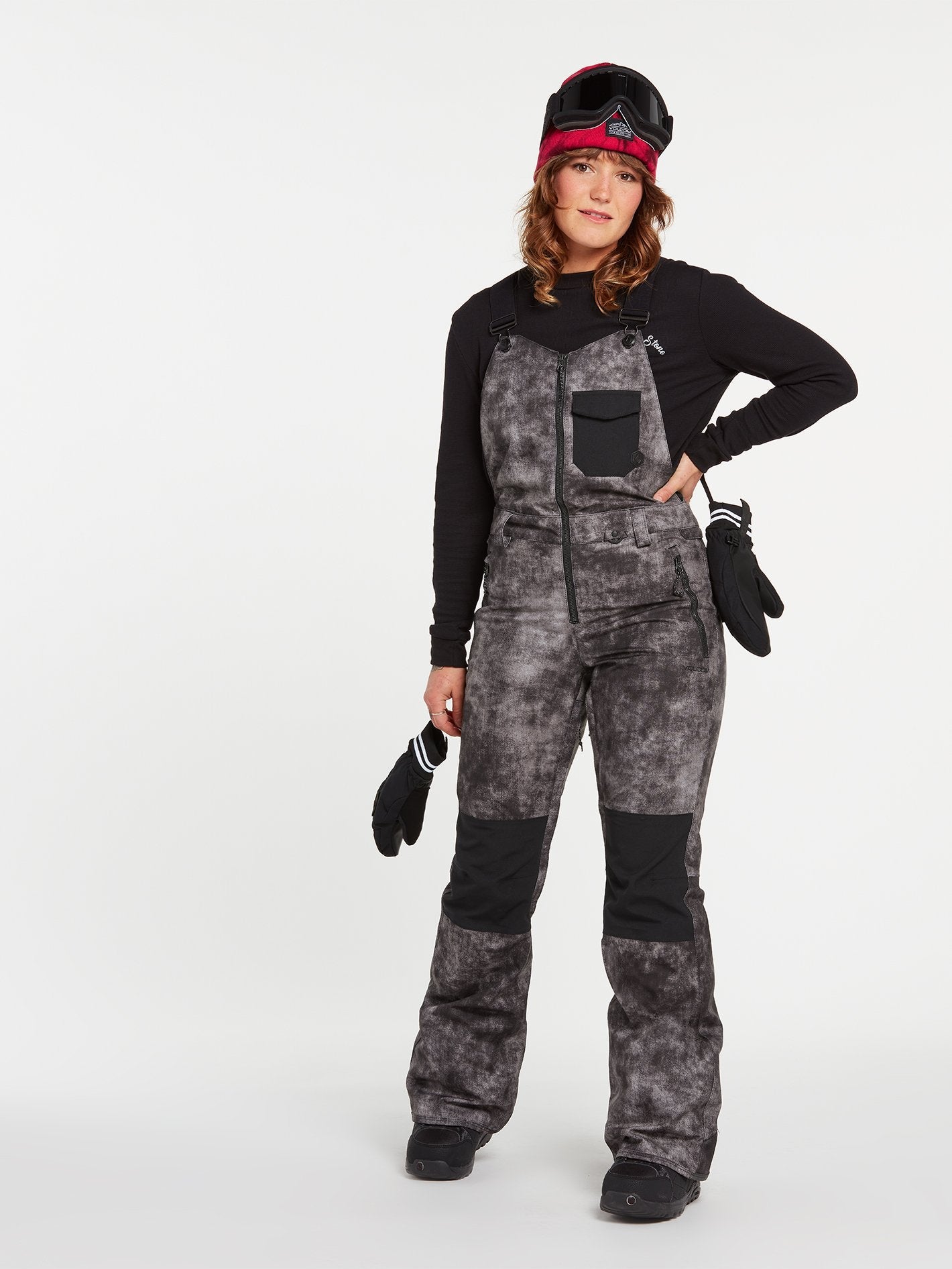 Swift Bib Overall - ACID BLACK