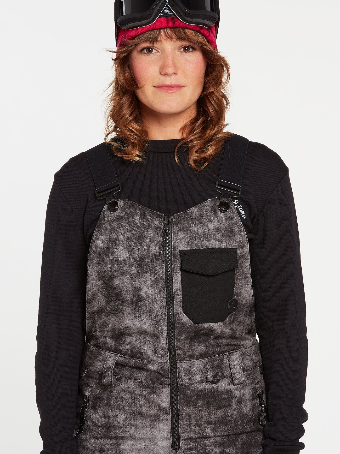 Swift Bib Overall - ACID BLACK