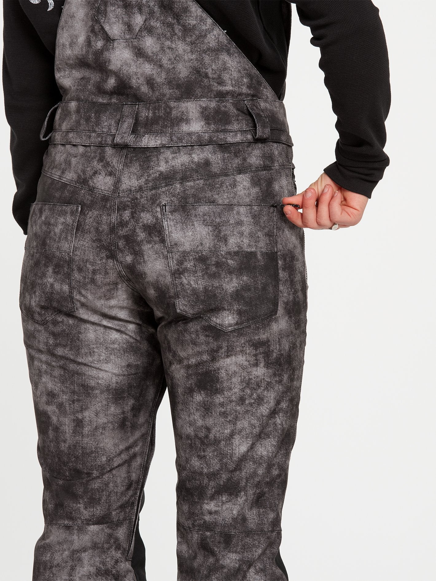 Swift Bib Overall - ACID BLACK