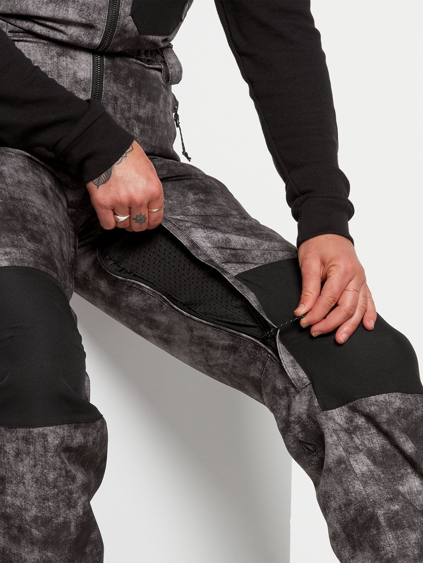 Swift Bib Overall - ACID BLACK