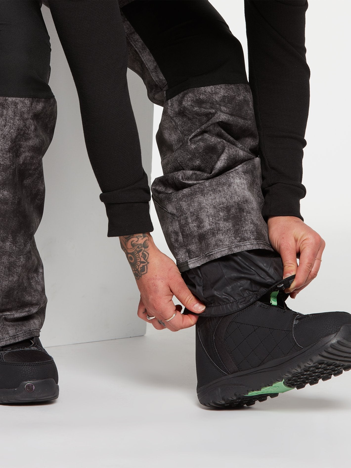 Swift Bib Overall - ACID BLACK