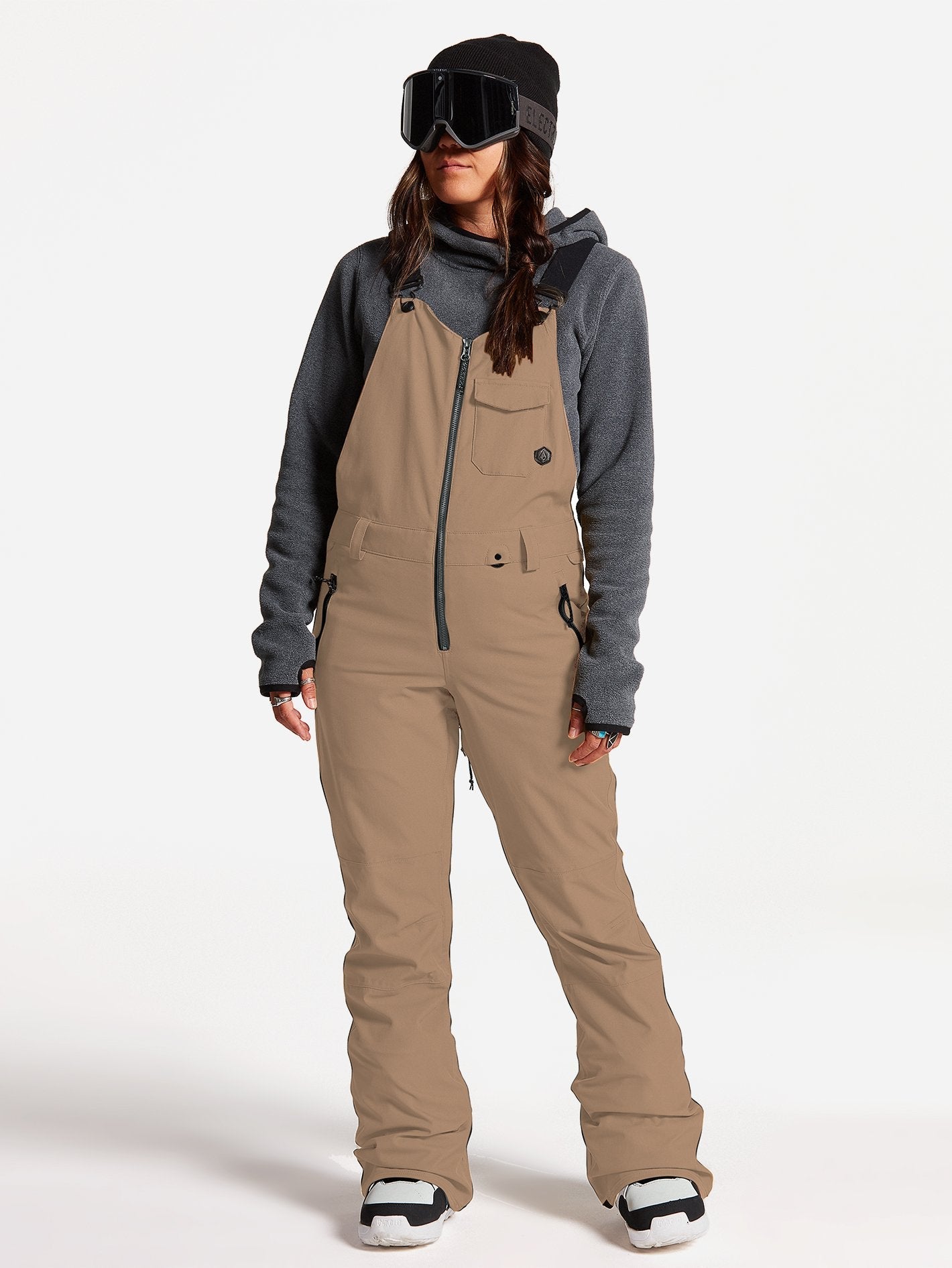 Swift Bib Overall - COFFEE