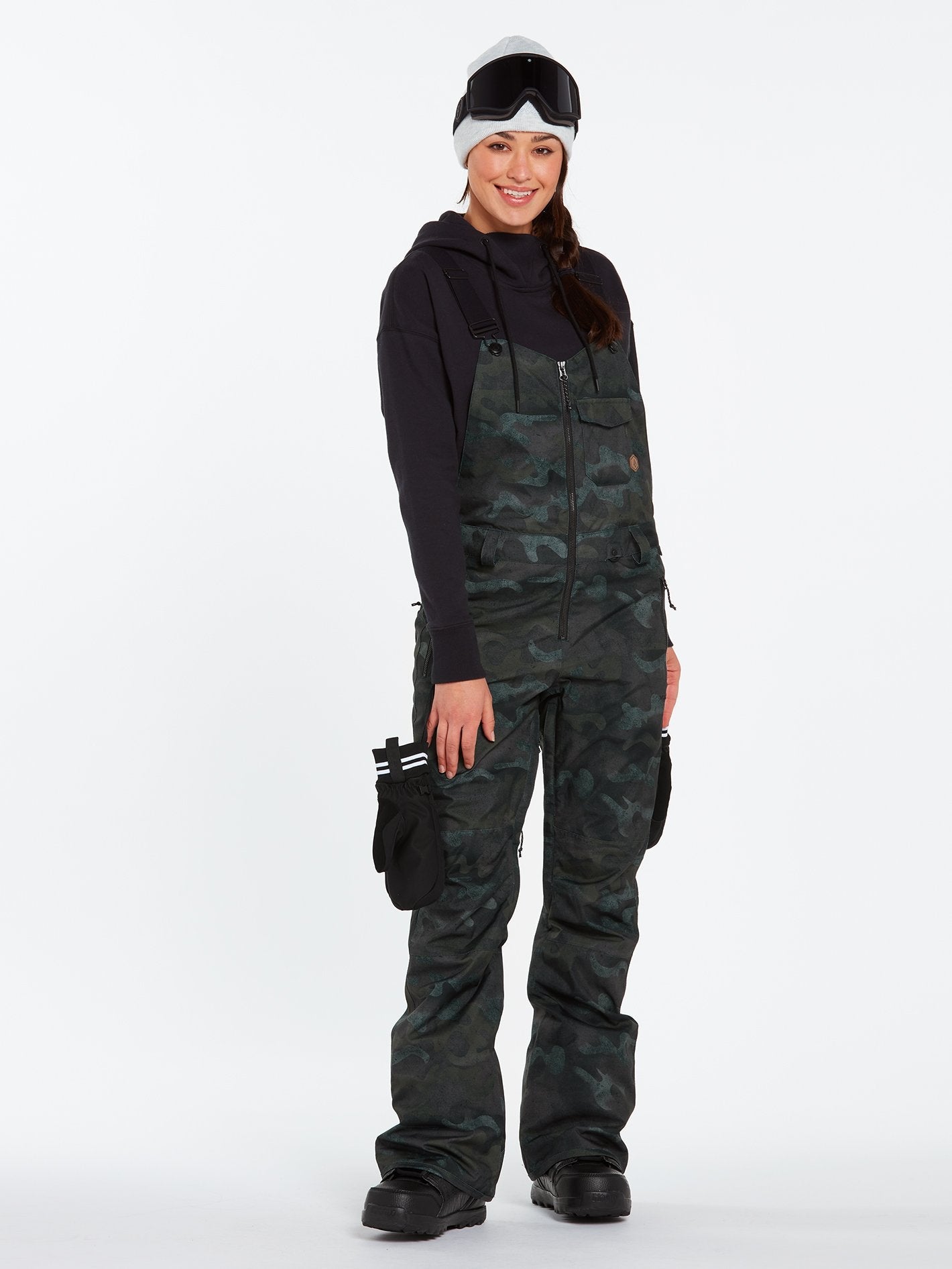 Swift Bib Overall - COVERT GREEN