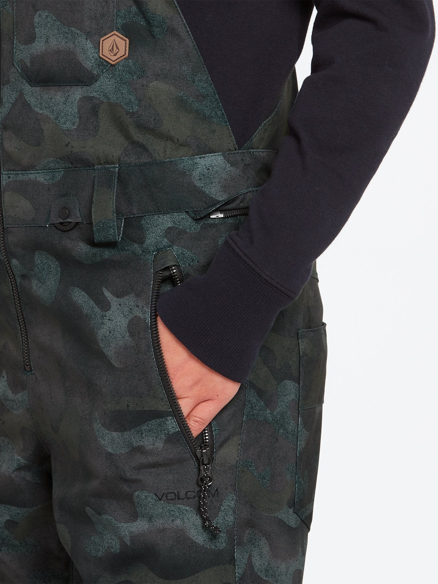 Swift Bib Overall - COVERT GREEN