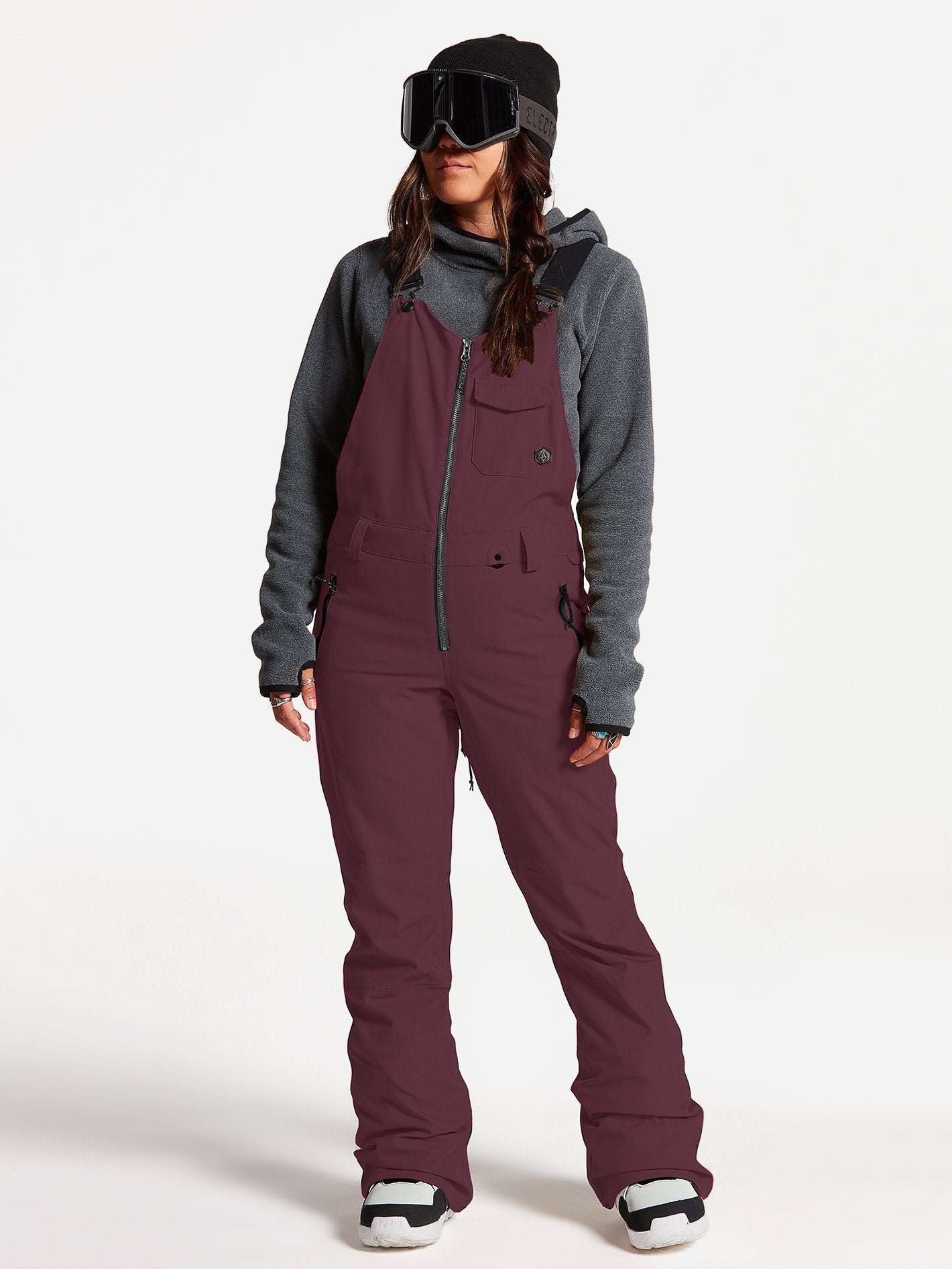 Swift Bib Overall - MERLOT