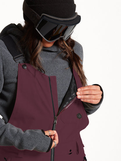Swift Bib Overall - MERLOT