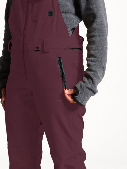 Swift Bib Overall - MERLOT