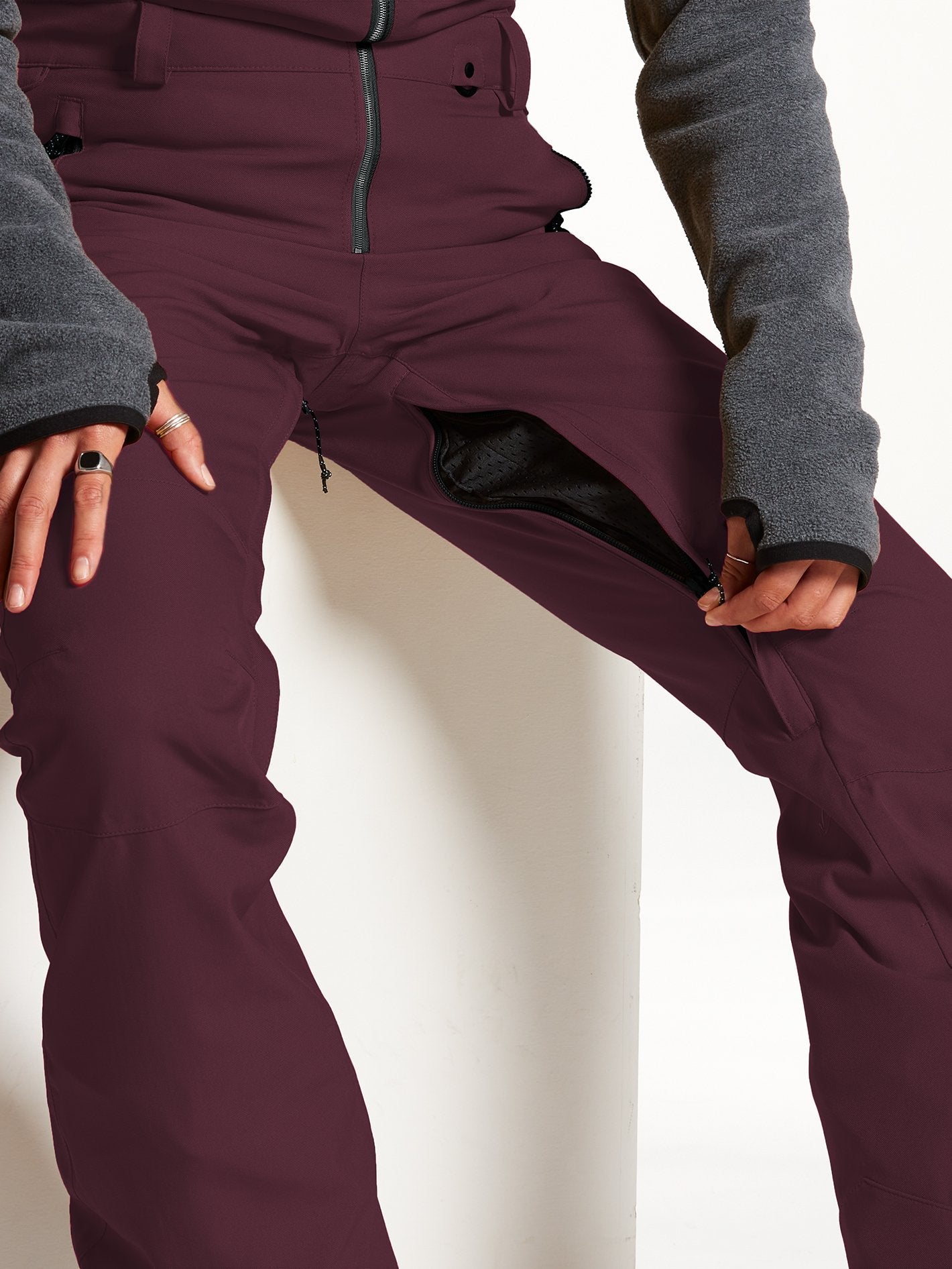 Swift Bib Overall - MERLOT
