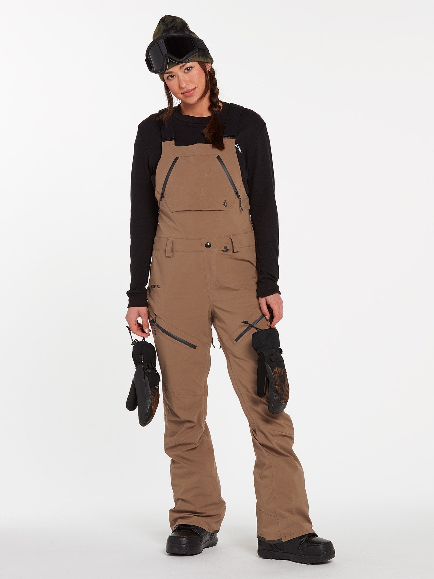 Elm Stretch Gore-Tex Bib Overall - COFFEE