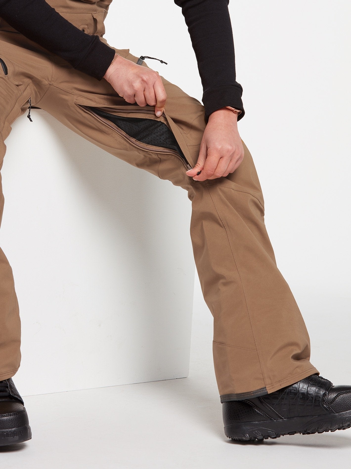 Elm Stretch Gore-Tex Bib Overall - COFFEE