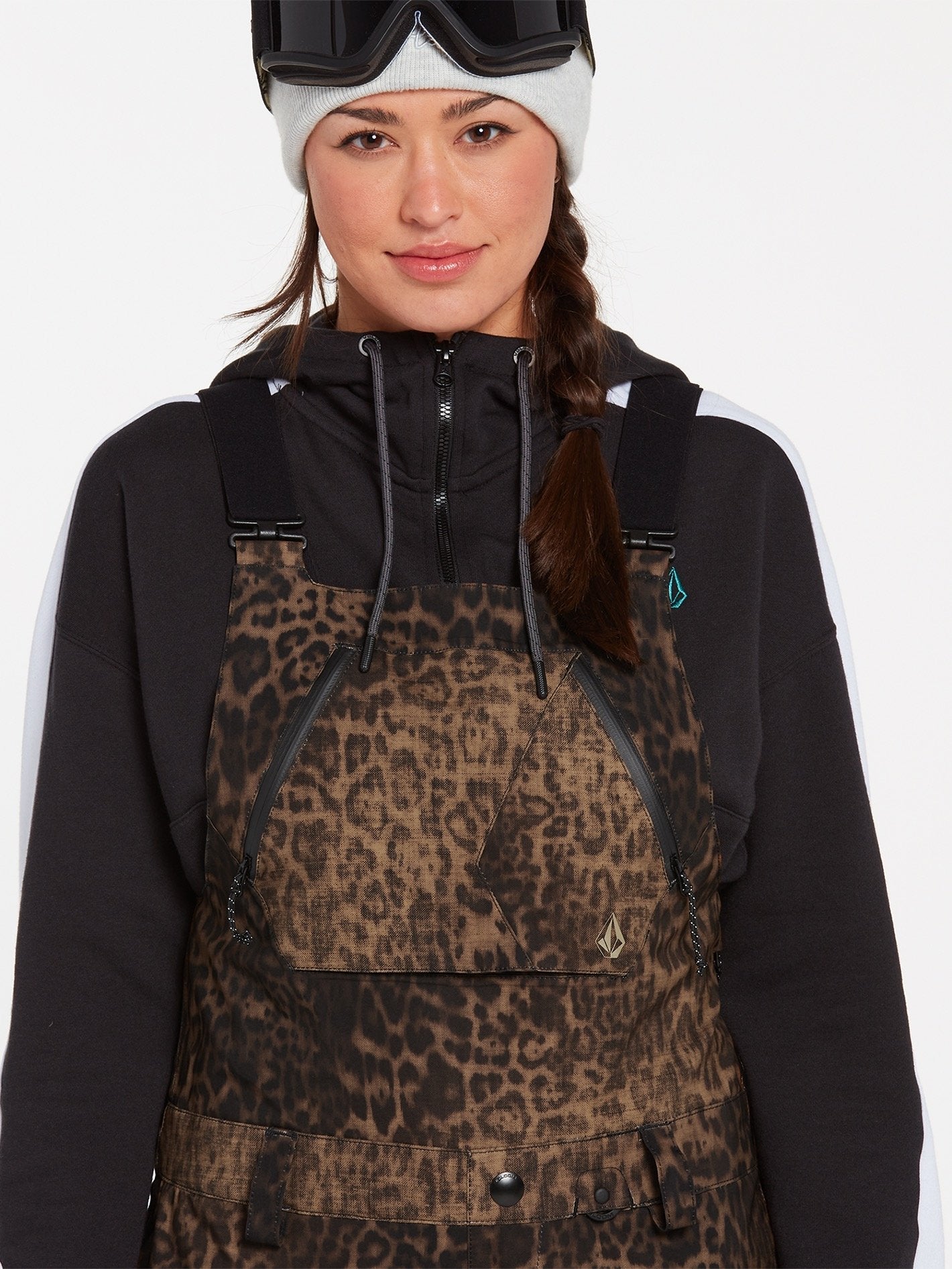 Elm Stretch Gore-Tex Bib Overall - LEOPARD