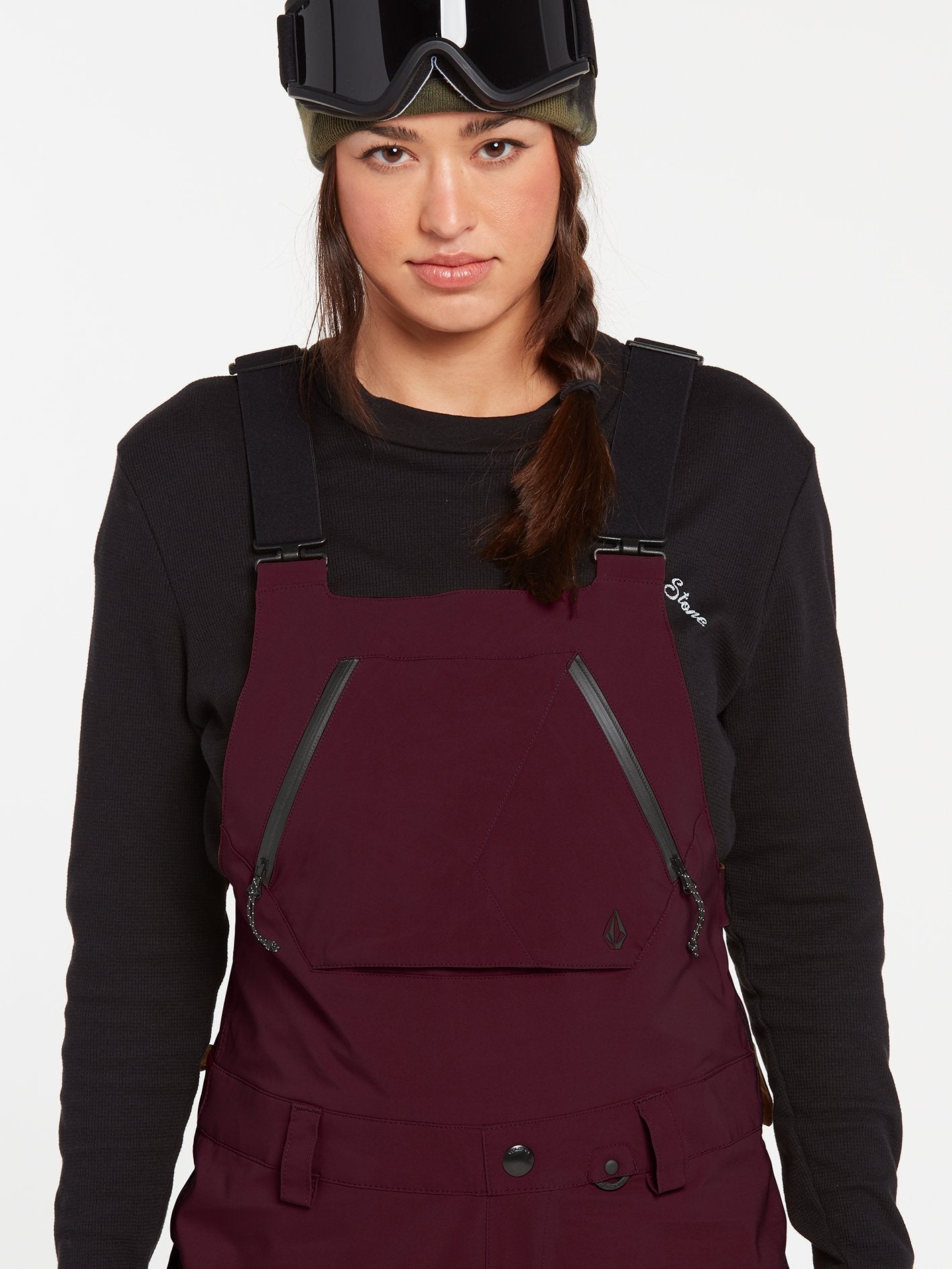 Elm Stretch Gore-Tex Bib Overall - MERLOT