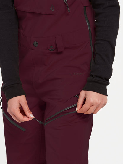 Elm Stretch Gore-Tex Bib Overall - MERLOT