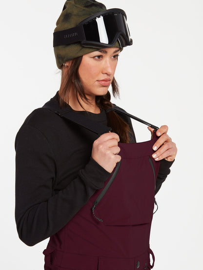 Elm Stretch Gore-Tex Bib Overall - MERLOT