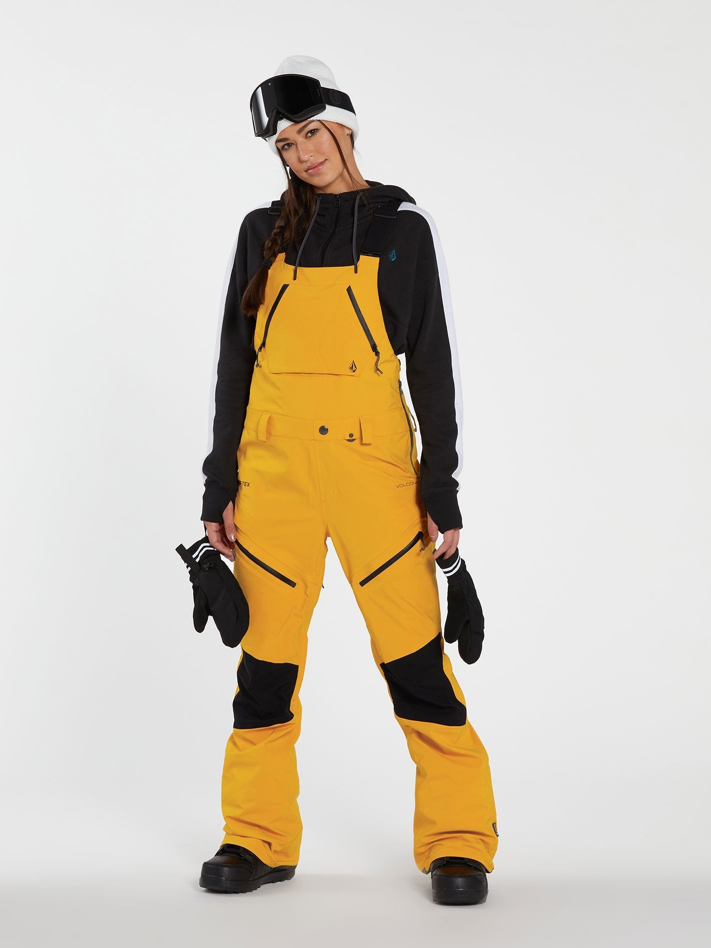 Elm Stretch Gore-Tex Bib Overall - RESIN GOLD