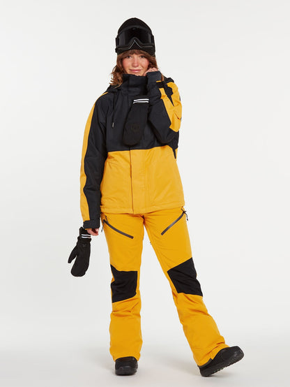 Elm Stretch Gore-Tex Bib Overall - RESIN GOLD