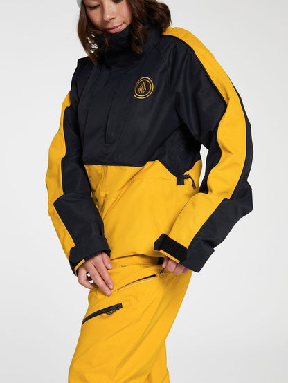 Elm Stretch Gore-Tex Bib Overall - RESIN GOLD